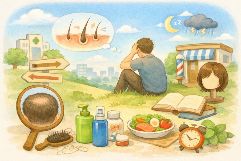 薄毛に悩む男性のための完全個室美容室RELIVE